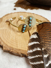 Load image into Gallery viewer, Copperhead Turquoise Cuff