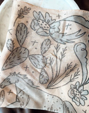 Load image into Gallery viewer, Pastel Horse Wildrag Scarf
