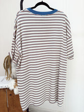 Load image into Gallery viewer, Striped T-Shirt Dress