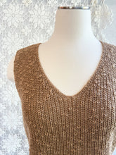 Load image into Gallery viewer, Camel Knit Sweater Top