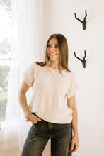 Load image into Gallery viewer, Ribbed Short Sleeve