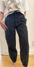 Load image into Gallery viewer, Cargo Cinch Pants - Vintage Black