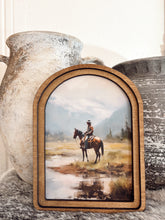 Load image into Gallery viewer, Mountain Cowboy Framed Art