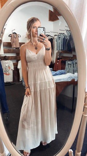 Sand Midi Dress