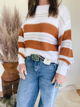 Load image into Gallery viewer, Striped Knit Sweater