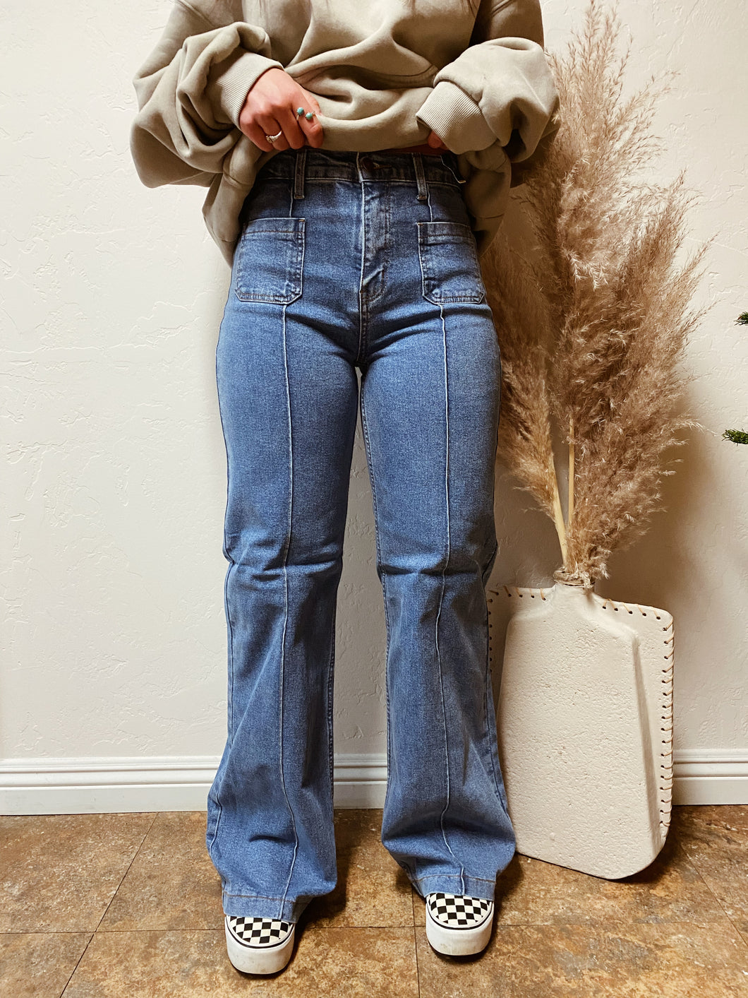 Square Pocket Jeans SKU B180