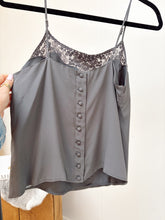 Load image into Gallery viewer, Lace Button Back Blouse