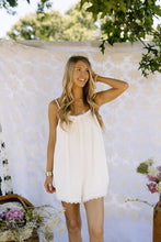 Load image into Gallery viewer, Lace Trim Romper