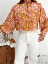 Load image into Gallery viewer, Printed Paisley Blouse