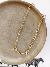 Load image into Gallery viewer, Gold Dainty Bit Necklace - USA Made