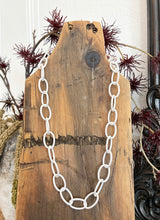 Load image into Gallery viewer, Dainty Large Chain Necklace - Silver