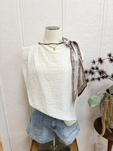 Load image into Gallery viewer, Tie Shoulder Blouse