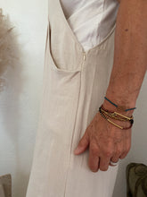 Load image into Gallery viewer, Cream Linen Jumpsuit