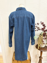 Load image into Gallery viewer, Denim Button Dress