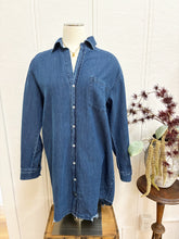 Load image into Gallery viewer, Denim Button Dress