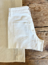 Load image into Gallery viewer, White Denim Shorts