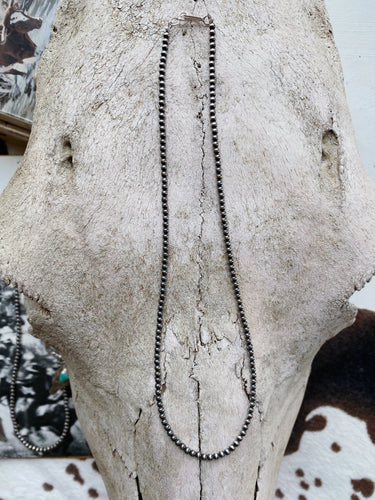 Navajo Pearl Necklace - 3mm