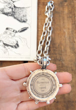 Load image into Gallery viewer, Chunky Horse Medallion Necklace - Silver