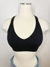 Load image into Gallery viewer, Lace Razorback Bralette - Black