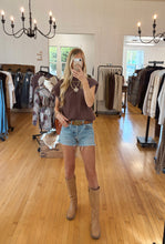 Load image into Gallery viewer, Chocolate Sleeveless Sweater