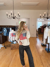 Load image into Gallery viewer, American Flag Sweater