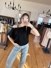 Load image into Gallery viewer, Eyelet Off Shoulder Top