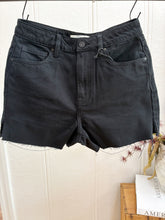 Load image into Gallery viewer, Black Denim Shorts