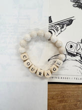 Load image into Gallery viewer, Riverstone Message Bracelet - USA Made