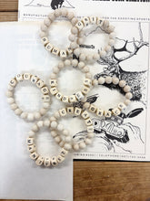 Load image into Gallery viewer, Riverstone Message Bracelet - USA Made