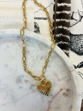 Load image into Gallery viewer, Heart Toggle Necklace