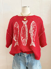 Load image into Gallery viewer, Three Fish Knit Top