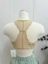 Load image into Gallery viewer, Lace Razorback Bralette - Beige