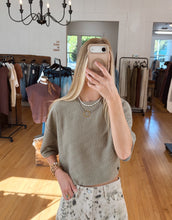 Load image into Gallery viewer, Olive Textured Top