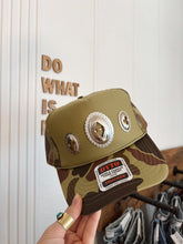 Load image into Gallery viewer, Camo Concho Trucker Hat