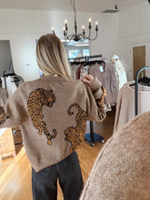 Load image into Gallery viewer, Tiger Sweater Cardigan