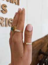 Load image into Gallery viewer, Beaded Pearl Ring