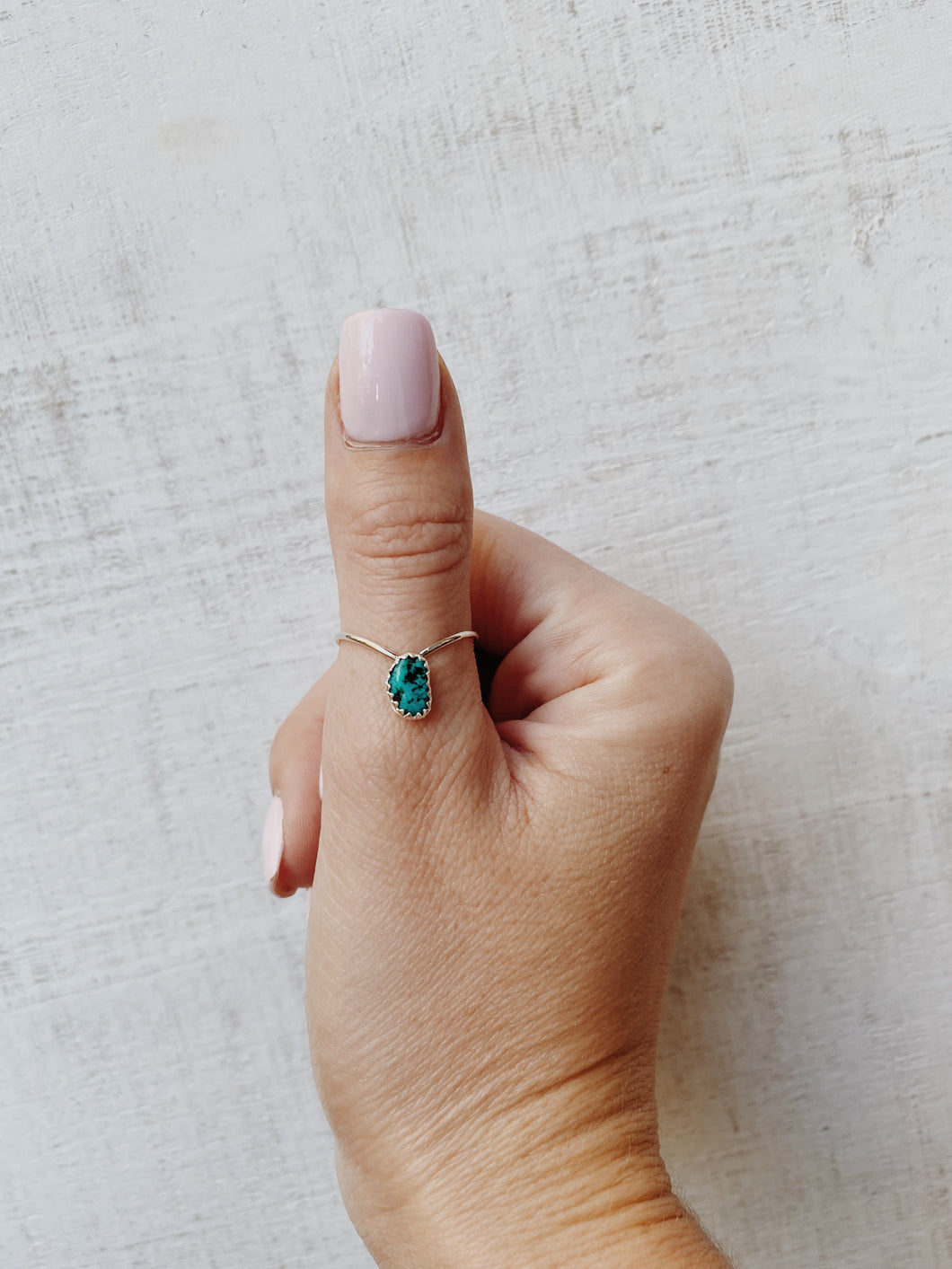 Teardrop Turquoise Ring TC