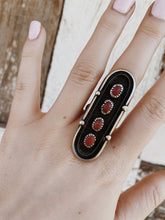 Load image into Gallery viewer, Vintage 4 Stone Ring TC