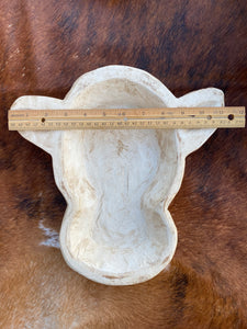 Cow Head Dough Bowl