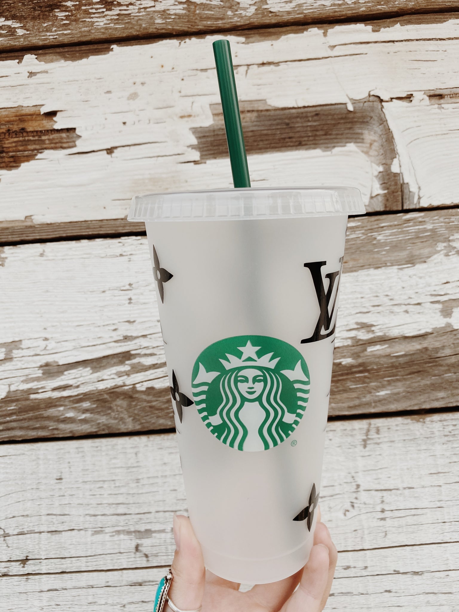 LV Starbucks Cup – Grit + Gals Boutique