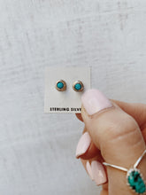 Load image into Gallery viewer, Turquoise Stud Earrings TC