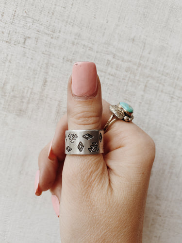 Boho Aluminum Ring