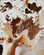 Load image into Gallery viewer, Cowhide Coasters - Brown