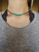 Load image into Gallery viewer, Navajo Pearl &amp; Turquoise Choker