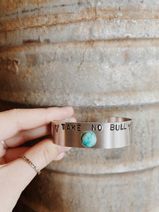 Turquoise Take No Bull Bracelet