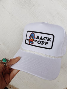 Back Off Hat