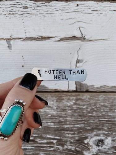 Hotter Than Hell Aluminum Ring