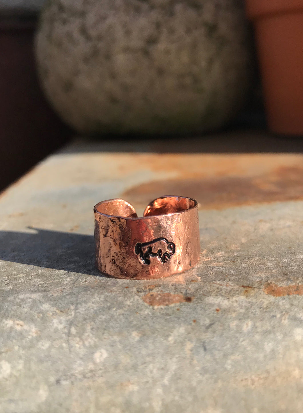 “Roam” Adjustable Copper Ring