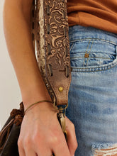 Load image into Gallery viewer, Tooled Purse Strap