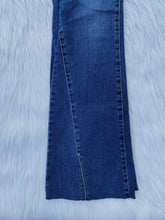 Load image into Gallery viewer, Mid Rise Boot Cut Slit Detail Jeans